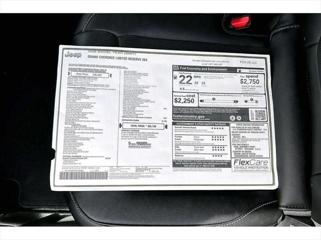 2026 Jeep Grand Cherokee Limited Reserve