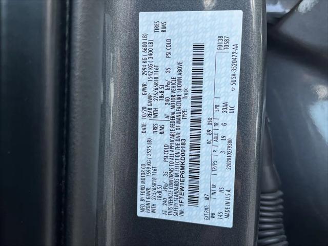 2021 Ford F-150 LARIAT