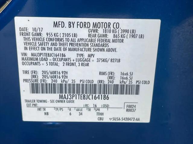 2018 Ford EcoSport SE