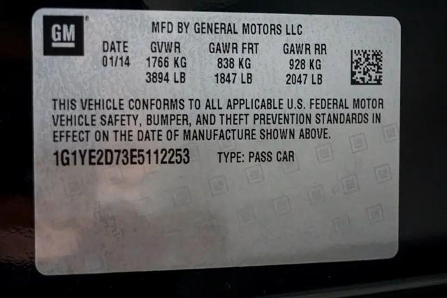 2014 Chevrolet Corvette Stingray 3LT