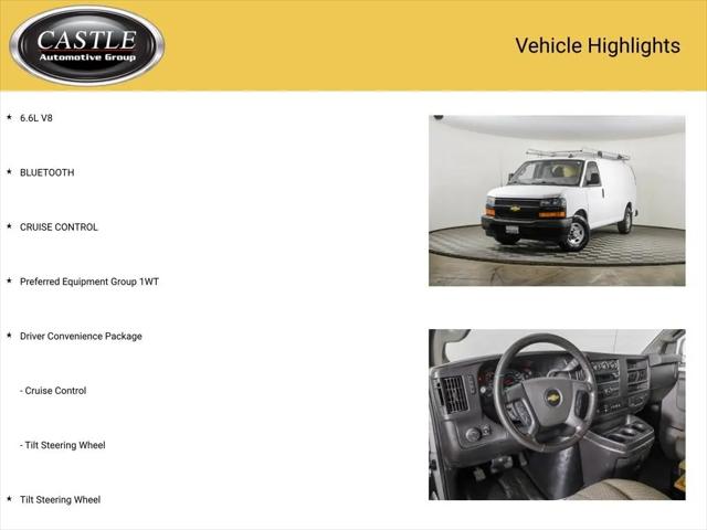 2021 Chevrolet Express Cargo Van RWD 3500 Regular Wheelbase WT