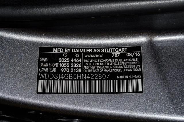 2017 Mercedes-Benz CLA 4MATIC