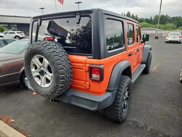 2018 Jeep Wrangler Unlimited Sport S 4x4