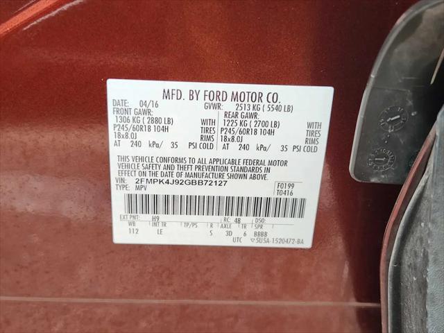 2016 Ford Edge SEL