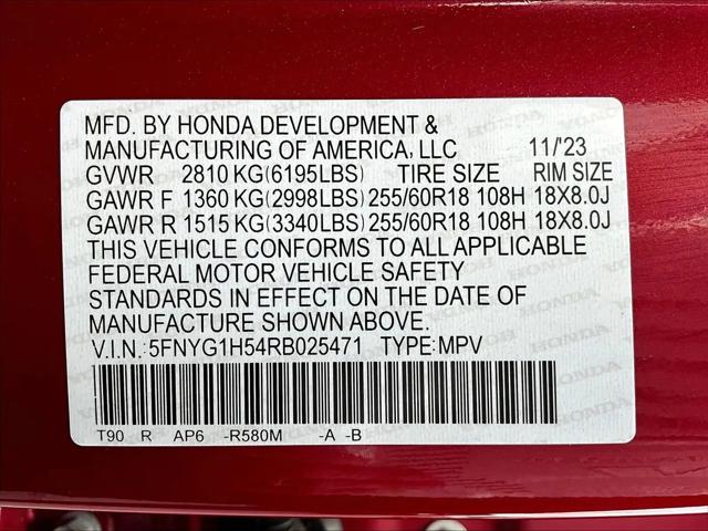 2024 Honda Pilot EX-L 7 Passenger