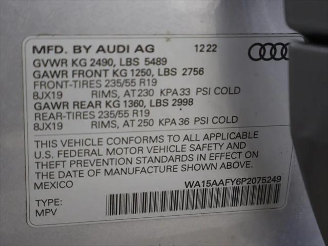2023 Audi Q5 Sportback Premium Plus 45 TFSI S line quattro S tronic