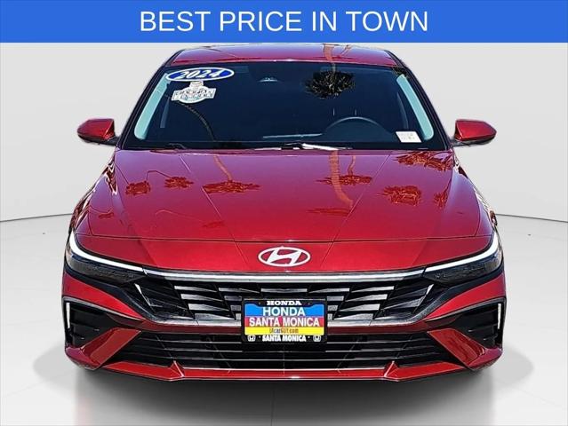 2024 Hyundai Elantra Hybrid Blue