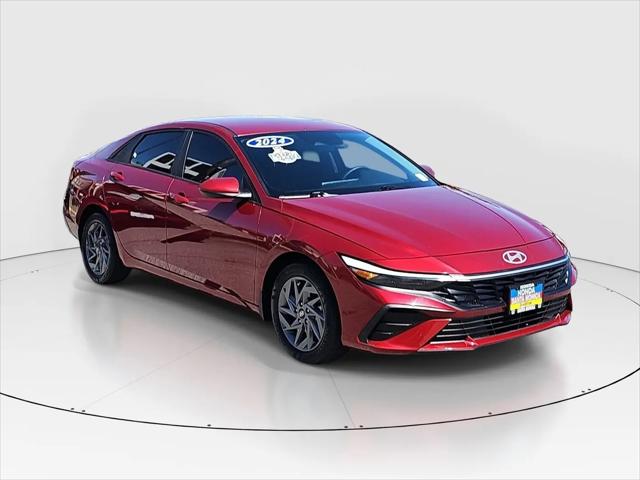 2024 Hyundai Elantra Hybrid Blue