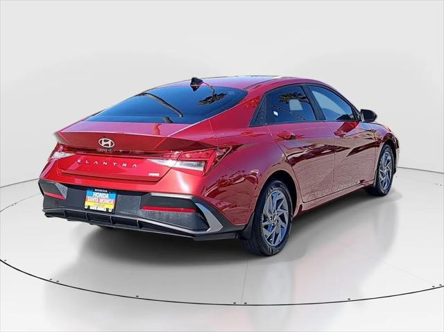 2024 Hyundai Elantra Hybrid Blue
