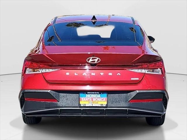 2024 Hyundai Elantra Hybrid Blue