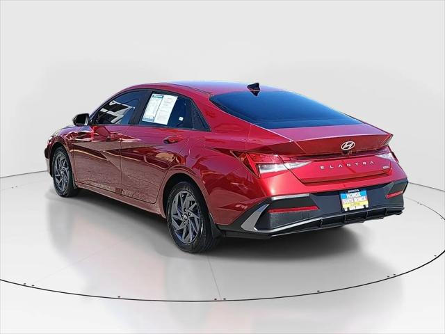 2024 Hyundai Elantra Hybrid Blue