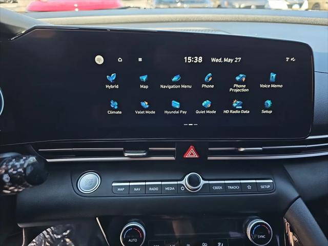 2024 Hyundai Elantra Hybrid Blue