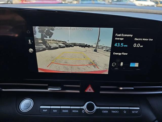 2024 Hyundai Elantra Hybrid Blue