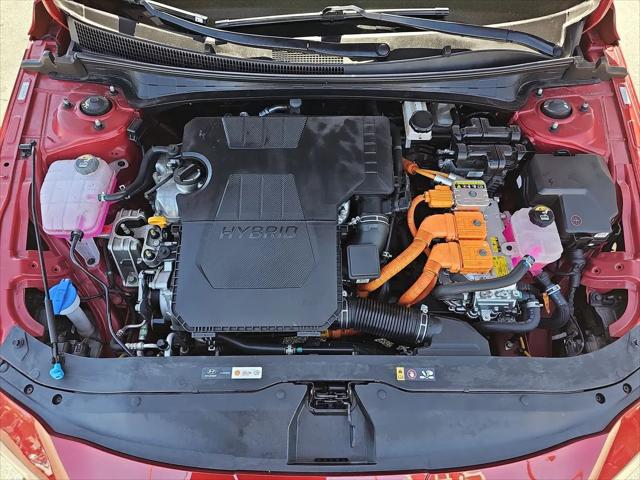 2024 Hyundai Elantra Hybrid Blue
