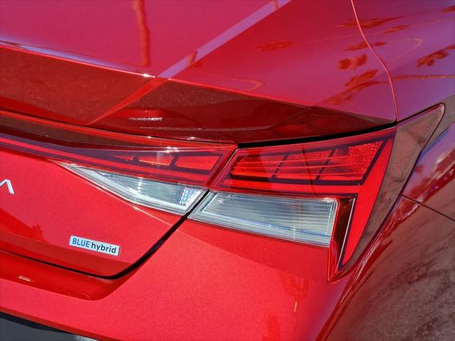 2024 Hyundai Elantra Hybrid Blue