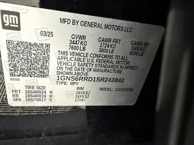 2025 Chevrolet Tahoe 4WD RST