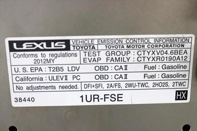 2012 Lexus LS 460 LS 460