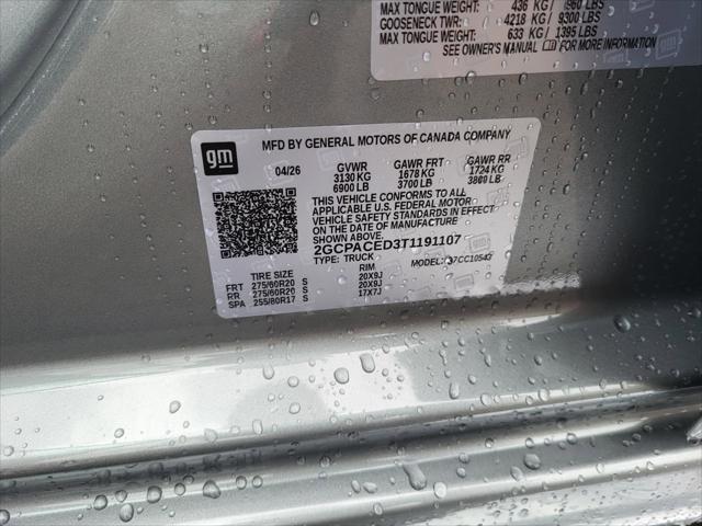 2026 Chevrolet Silverado 1500 2WD Crew Cab Short Bed LT