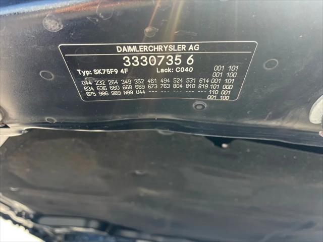 2004 Mercedes-Benz 500 2dr Roadster 5.0L