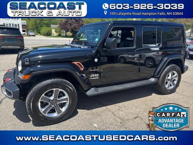 2021 Jeep Wrangler Sahara 4x4 for sale in Hampton Falls, NH
