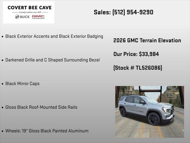 2026 GMC Terrain FWD Elevation