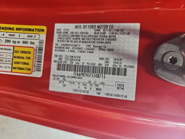 2026 Ford Mustang EcoBoost Premium Fastback