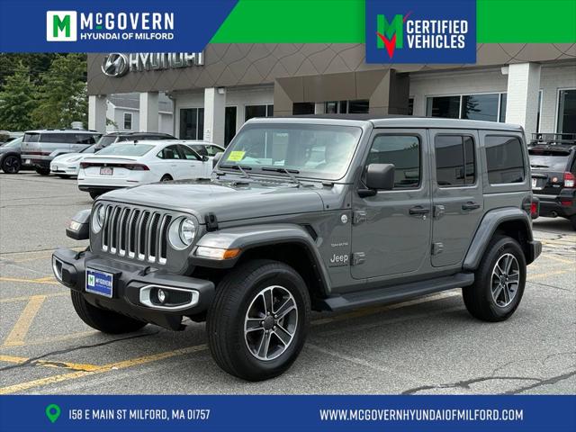 2023 Jeep Wrangler 4-Door Sahara 4x4 for sale in Milford, MA