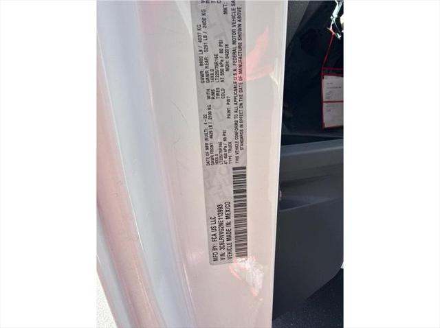 2022 Ram ProMaster 2500 Cargo Van Low Roof 136" WB