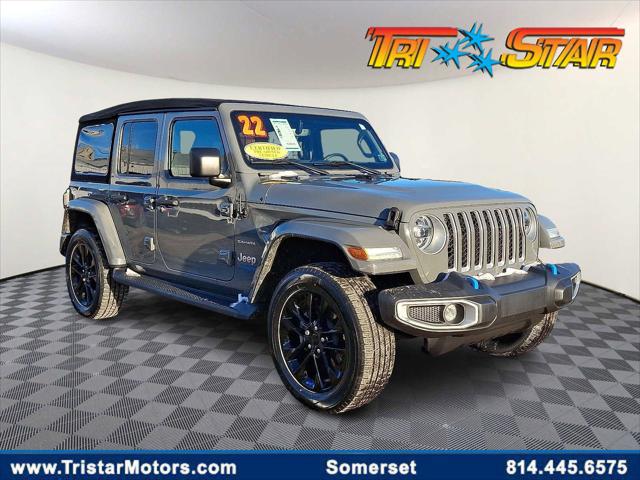 2022 Jeep Wrangler 4xe Unlimited Sahara 4x4 2022 Jeep Wrangler 4xe Unlimited Sahara 4x4