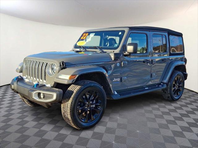 2022 Jeep Wrangler 4xe Unlimited Sahara 4x4 2022 Jeep Wrangler 4xe Unlimited Sahara 4x4