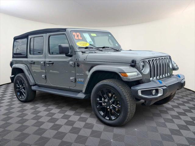 2022 Jeep Wrangler 4xe Unlimited Sahara 4x4 2022 Jeep Wrangler 4xe Unlimited Sahara 4x4