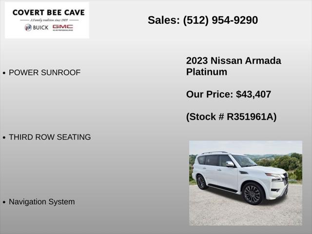 2023 Nissan Armada Platinum 2WD