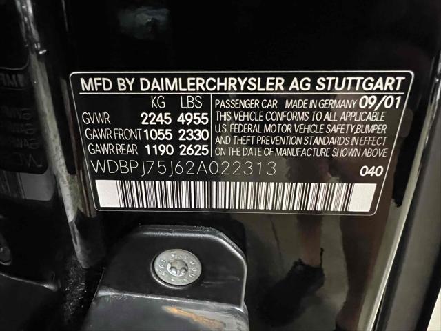 2002 Mercedes-Benz 500 - NAVIGATION - PRICED TO SELL
