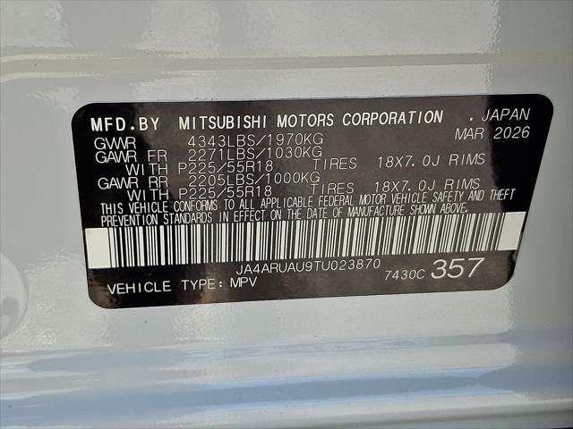 2026 Mitsubishi Outlander Sport 2.0 ES
