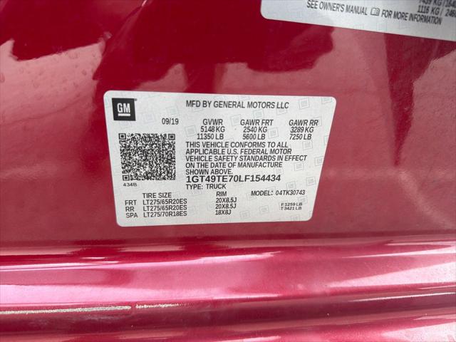 2020 GMC Sierra 3500HD 4WD Crew Cab Standard Bed SLE