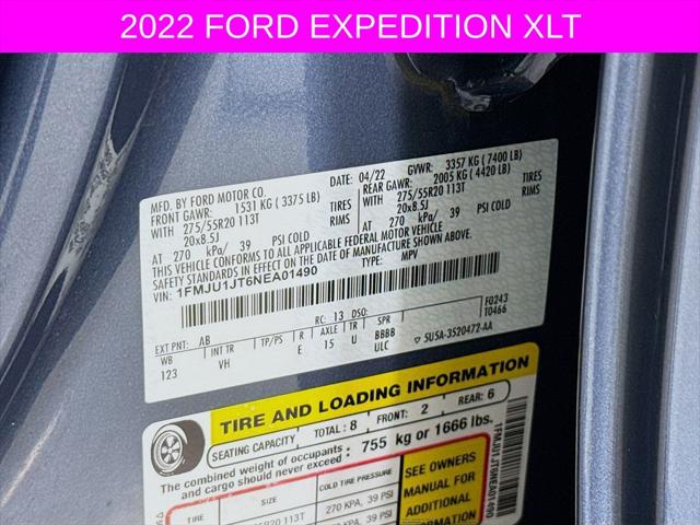 2022 Ford Expedition XLT