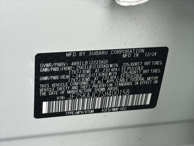 2025 Subaru Forester Wilderness