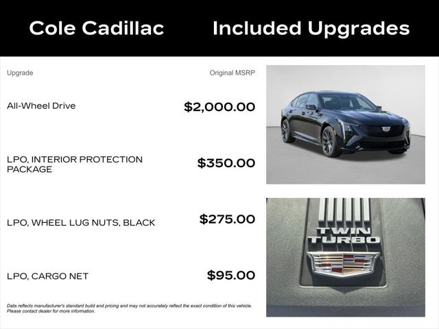 2026 Cadillac CT5-V V-Series RWD