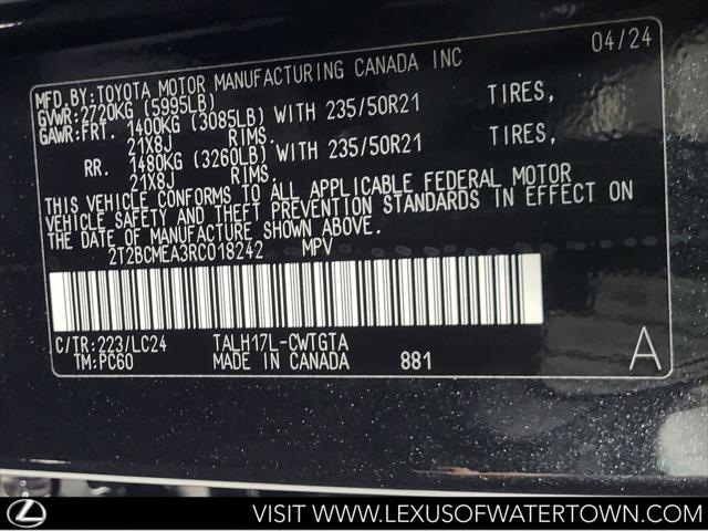 2024 Lexus RX 500h F SPORT Performance