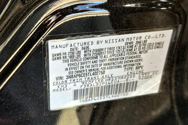 2026 Nissan Kicks SV