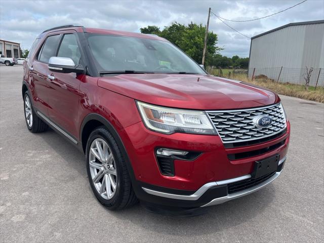 2018 Ford Explorer Platinum for sale in Durant, OK