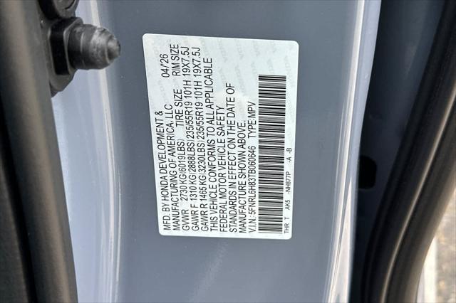 2026 Honda Odyssey Touring