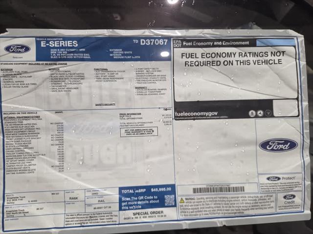 2026 Ford E-350 Cutaway Unknown