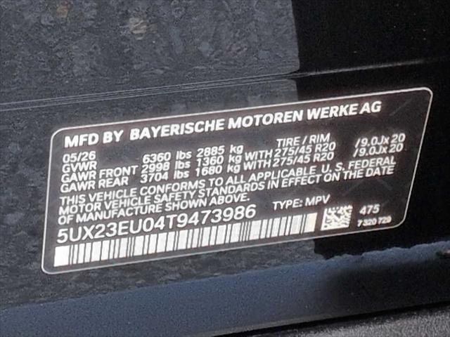 2026 BMW X5 xDrive40i