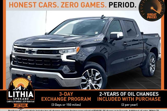 2022 Chevrolet Silverado 1500 4WD Crew Cab Standard Bed LT for sale in Spokane, WA