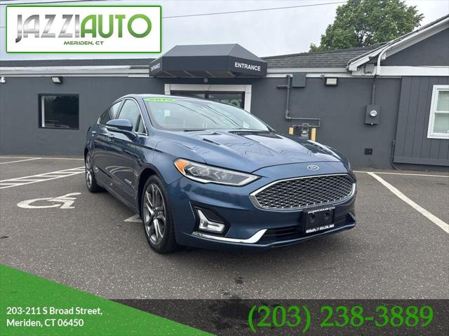 2019 Ford Fusion Hybrid Titanium for sale in Meriden, CT