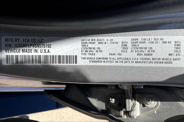 2025 Ram 1500 Rebel Crew Cab 4x4 5'7" Box