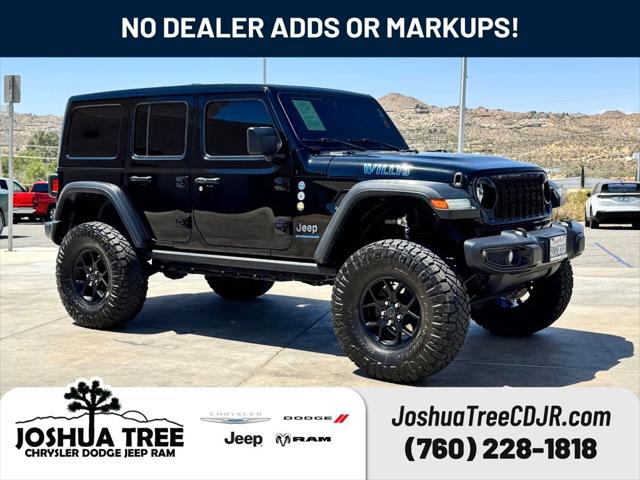 2024 Jeep Wrangler 4xe Willys 4xe for sale in Yucca Valley, CA
