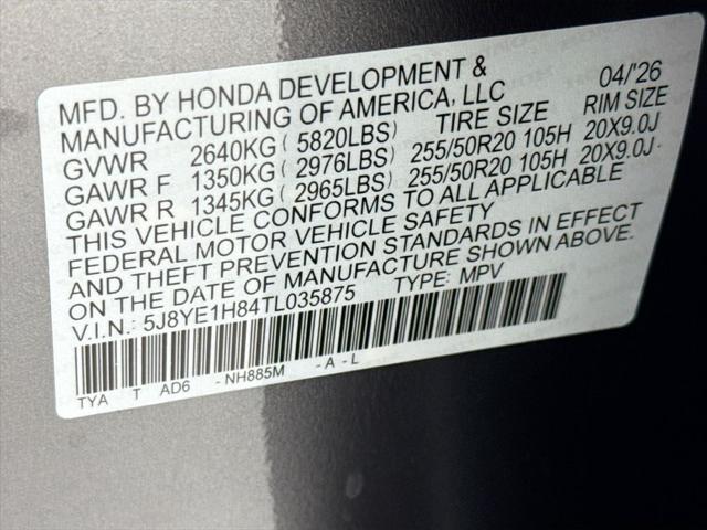 2026 Acura MDX Advance Package
