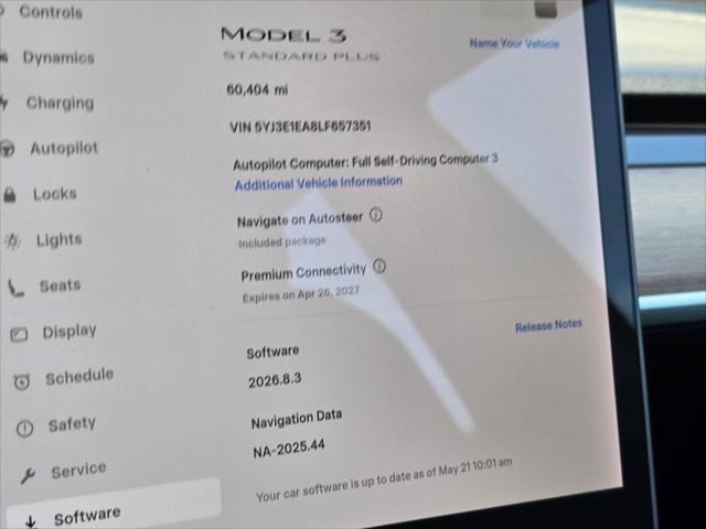 2020 Tesla Model 3 Unknown